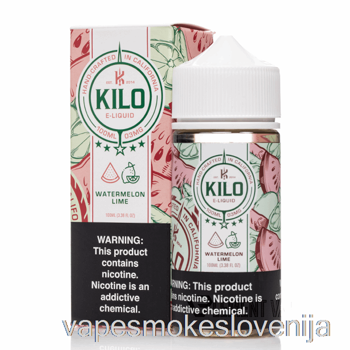 Vape Petrol Lubenica Limeta - Kilo Revival - 100ml 6mg